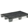 Nestbare lichtgewicht kunststof pallet 80x120