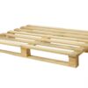 Gebruikte 100×120 pallet met 5 dekplanken